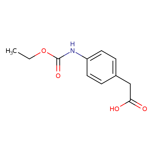 2-(4-((Ethoxycarbonyl)amino)phenyl)acetic acid