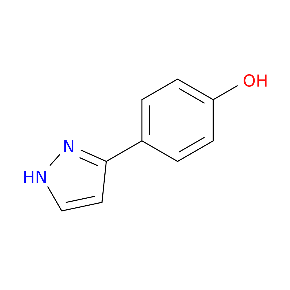 4-(1H-Pyrazol-3-yl)phenol