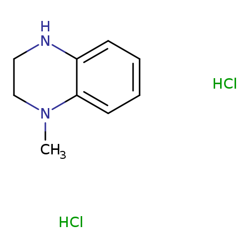 Quinoxaline, 1,2,3,4-tetrahydro-1-methyl-, hydrochloride (1:2)
