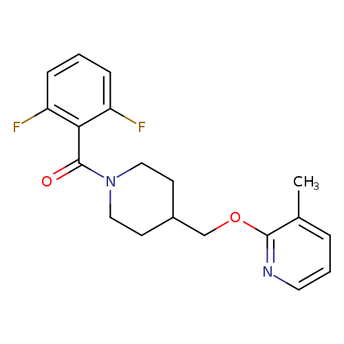 2-{[1-(2,6-difluorobenzoyl)piperidin-4-yl]methoxy}-3-methylpyridine