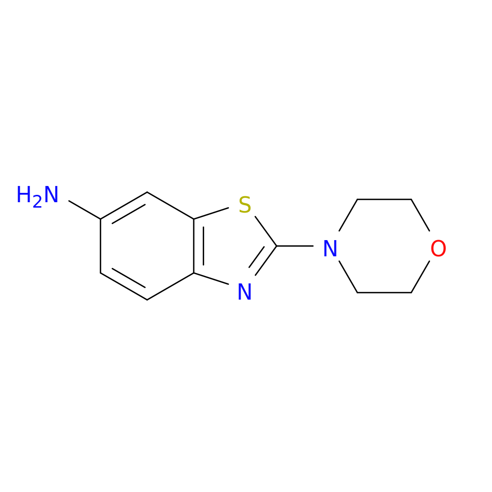 2-(4-Morpholinyl)-6-benzothiazolamine