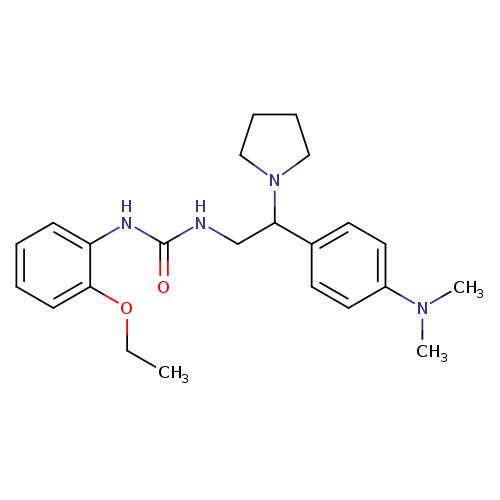1-{2-[4-(dimethylamino)phenyl]-2-(pyrrolidin-1-yl)ethyl}-3-(2-ethoxyphenyl)urea