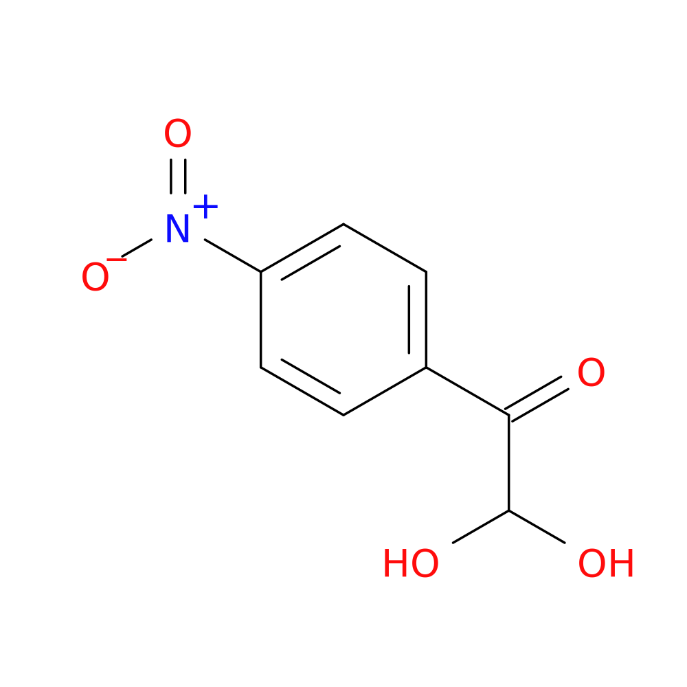 2,2-Dihydroxy-1-(4-nitrophenyl)ethanone