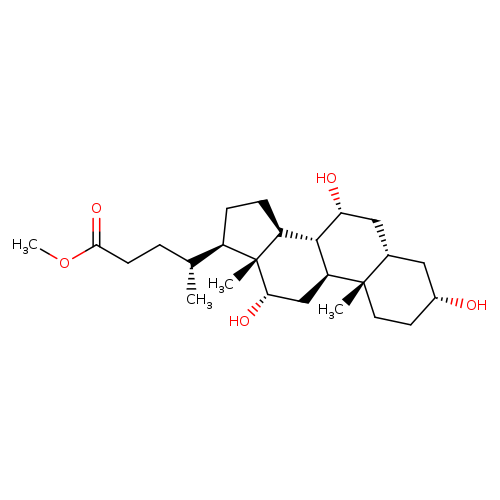 Cholan-24-oic acid, 3,7,12-trihydroxy-, methyl ester, (3α,5β,7α,12α)-