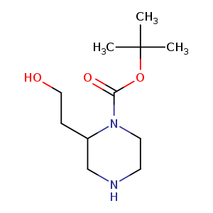 tert-Butyl 2-(2-hydroxyethyl)piperazine-1-carboxylate