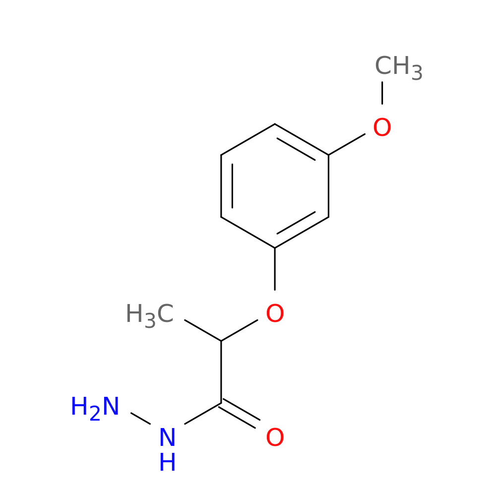 2-(3-methoxyphenoxy)propanohydrazide