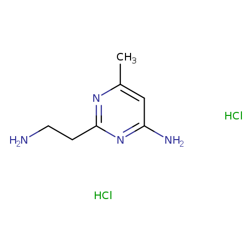 2-(2-aminoethyl)-6-methylpyrimidin-4-aminedihydrochloride