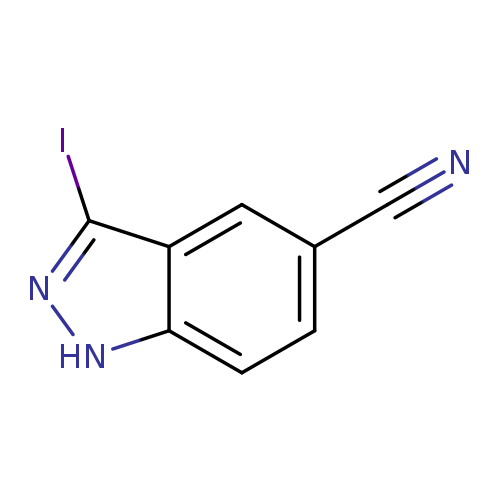 3-iodo-1H-indazole-5-carbonitrile