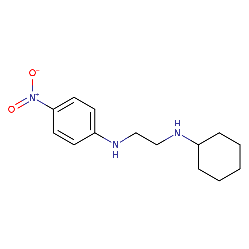 N-{2-[(4-Nitrophenyl)amino]ethyl}cyclohexanamine