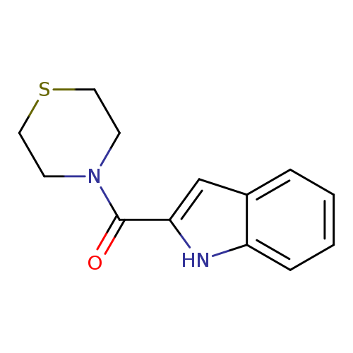 2-(thiomorpholine-4-carbonyl)-1H-indole