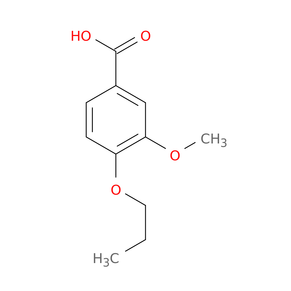 3-Methoxy-4-propoxybenzoic acid