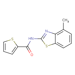 2-Thiophenecarboxamide,N-(4-methyl-2-benzothiazolyl)-