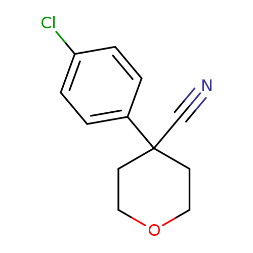 4-(4-Chlorophenyl)tetrahydro-2H-pyran-4-carbonitrile