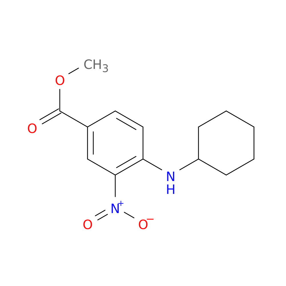 Methyl 4-(cyclohexylamino)-3-nitrobenzoate