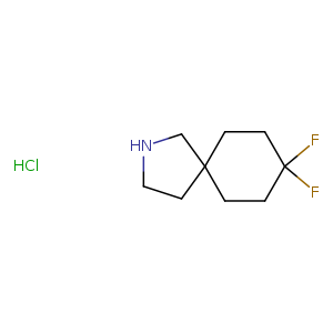 2-Azaspiro[4.5]decane, 8,8-difluoro-, hydrochloride (1:1)