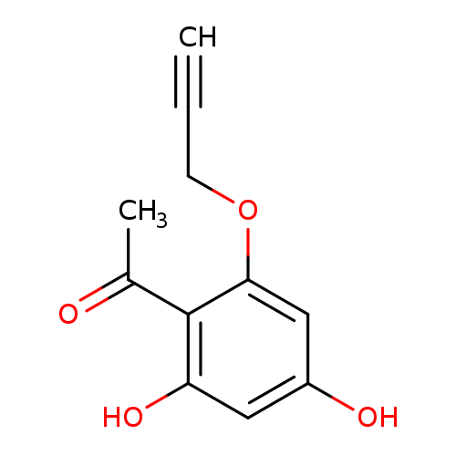 1-[2,4-dihydroxy-6-(prop-2-yn-1-yloxy)phenyl]ethan-1-one
