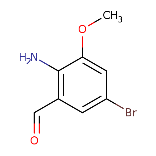 Benzaldehyde, 2-amino-5-bromo-3-methoxy-