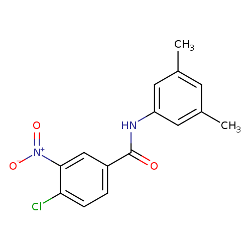 4-chloro-N-(3,5-dimethylphenyl)-3-nitrobenzamide