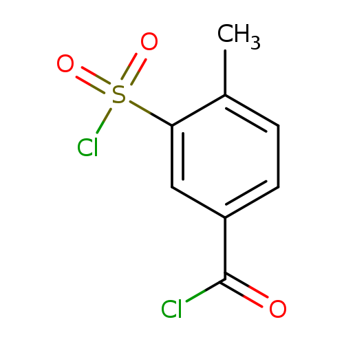3-(Chlorosulfonyl)-4-methylbenzoyl chloride