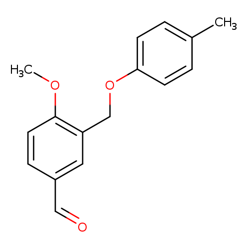 4-Methoxy-3-[(4-methylphenoxy)methyl]benzaldehyde