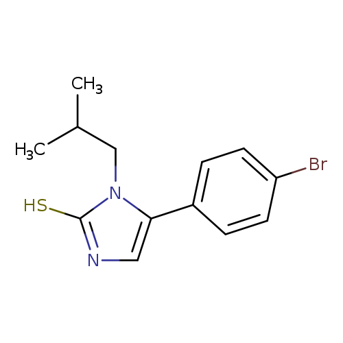 5-(4-bromophenyl)-1-(2-methylpropyl)-1H-imidazole-2-thiol