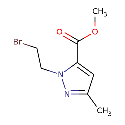 methyl 1-(2-bromoethyl)-3-methyl-1H-pyrazole-5-carboxylate