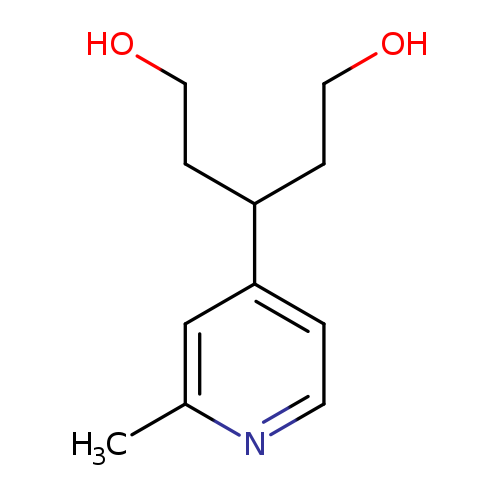 3-(2-Methylpyridin-4-yl)pentane-1,5-diol