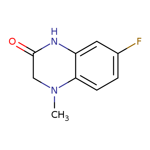 7-Fluoro-4-methyl-3,4-dihydroquinoxalin-2(1H)-one