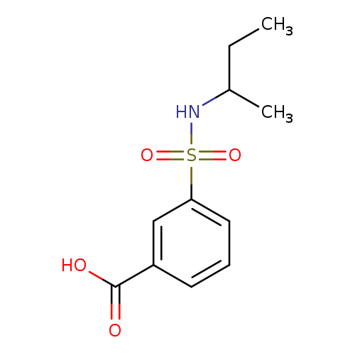 3-[(SEC-BUTYLAMINO)SULFONYL]BENZOIC ACID