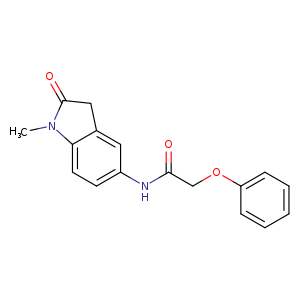 N-(1-methyl-2-oxo-2,3-dihydro-1H-indol-5-yl)-2-phenoxyacetamide