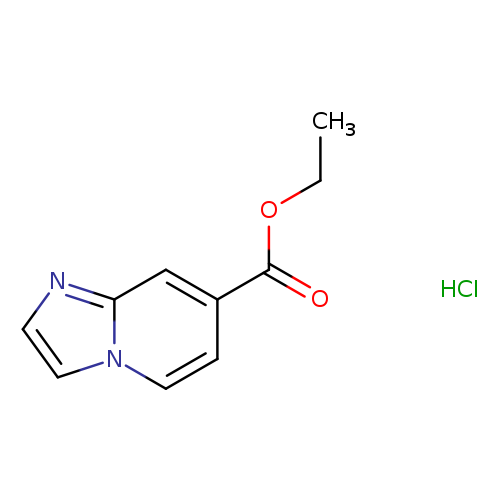 Ethyl imidazo[1,2-a]pyridine-7-carboxylate, HCl