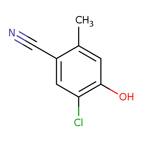 5-chloro-4-hydroxy-2-methylbenzonitrile