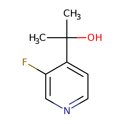 4-Pyridinemethanol, 3-fluoro-α,α-dimethyl-