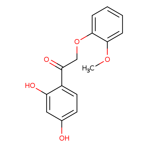 1-(2,4-Dihydroxyphenyl)-2-(2-methoxyphenoxy)ethanone