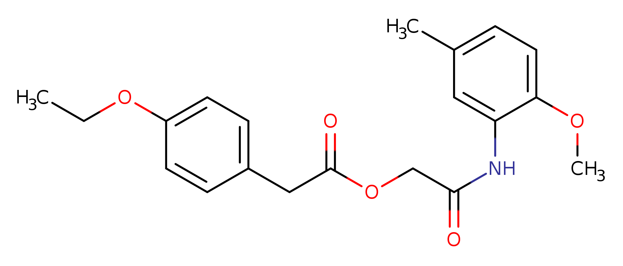 [(2-methoxy-5-methylphenyl)carbamoyl]methyl 2-(4-ethoxyphenyl)acetate