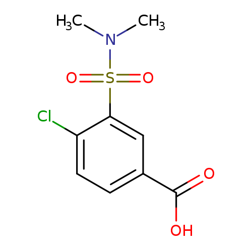 4-CHLORO-3-[(DIMETHYLAMINO)SULFONYL]BENZOIC ACID
