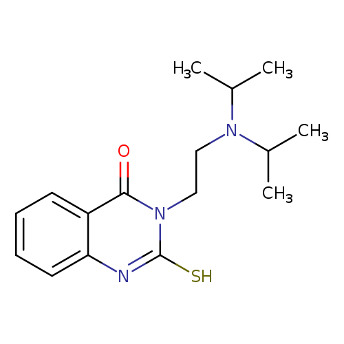 3-{2-[bis(propan-2-yl)amino]ethyl}-2-sulfanyl-3,4-dihydroquinazolin-4-one