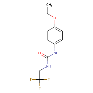 1-(4-ethoxyphenyl)-3-(2,2,2-trifluoroethyl)urea