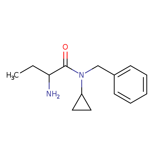 2-amino-N-benzyl-N-cyclopropylbutanamide