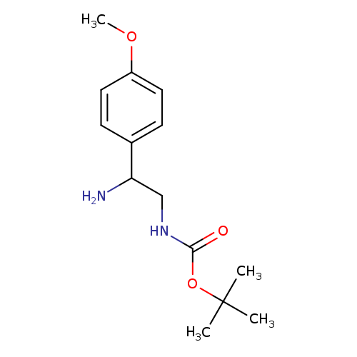[2-AMINO-2-(4-METHOXY-PHENYL)-ETHYL]-CARBAMIC ACID TERT-BUTYL ESTER HYDROCHLORIDE