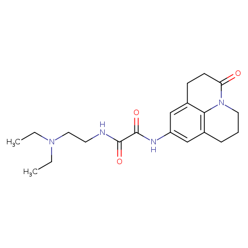 N-[2-(diethylamino)ethyl]-N'-{2-oxo-1-azatricyclo[7.3.1.0^{5,13}]trideca-5,7,9(13)-trien-7-yl}ethanediamide