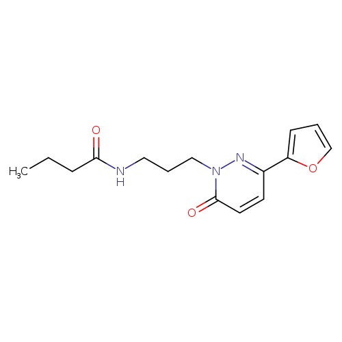 N-{3-[3-(furan-2-yl)-6-oxo-1,6-dihydropyridazin-1-yl]propyl}butanamide