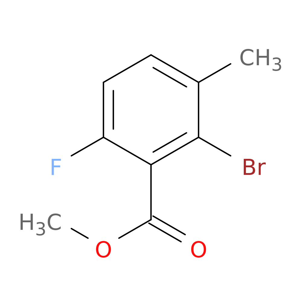 Methyl 2-bromo-6-fluoro-3-methylbenzoate