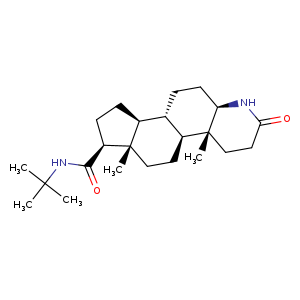 (4aR,4bS,6aS,7S,9aS,9bS,11aR)-N-(1,1-Dimethylethyl)hexadecahydro-4a,6a-dimethyl-2-oxo-1H-indeno[5,4-f]quinoline-7-carboxamide
