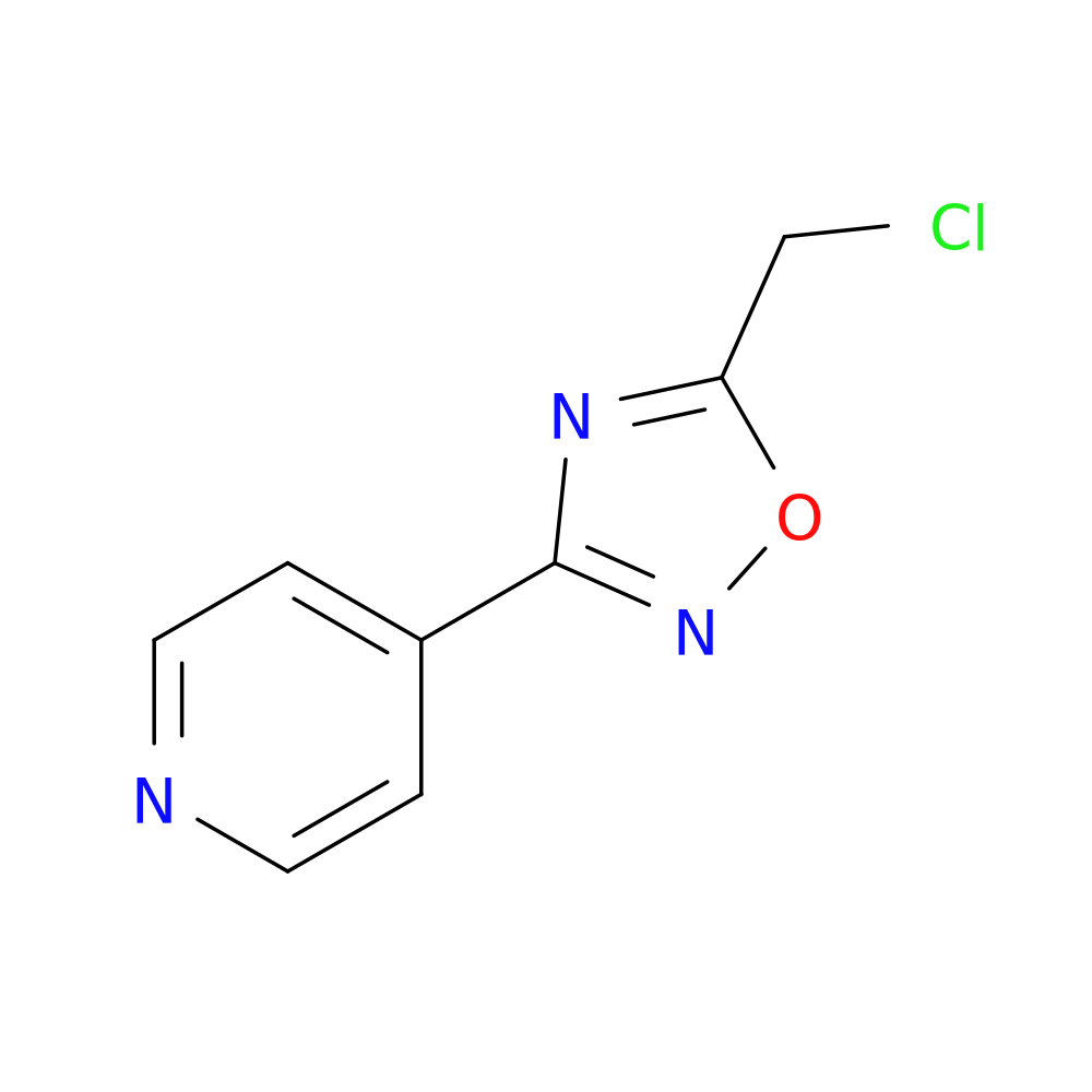 4-[5-(Chloromethyl)-1,2,4-oxadiazol-3-yl]pyridine