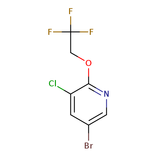 5-Bromo-3-chloro-2-(2,2,2-trifluoroethoxyl)pyridine