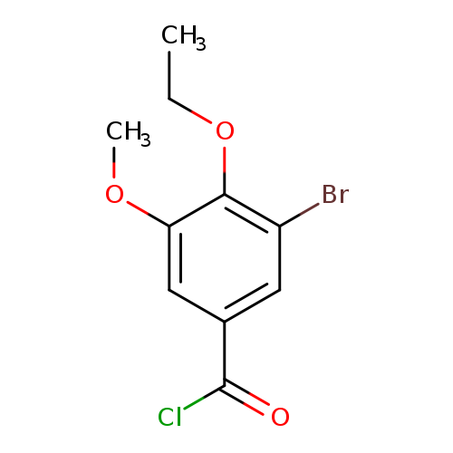 3-Bromo-4-ethoxy-5-methoxybenzoyl chloride