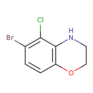 6-Bromo-5-chloro-3,4-dihydro-2H-benzo[b][1,4]oxazine
