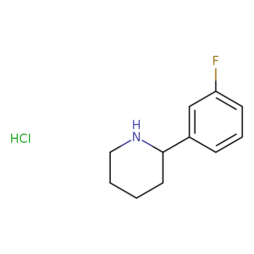 2-(3-fluorophenyl)piperidinehydrochloride