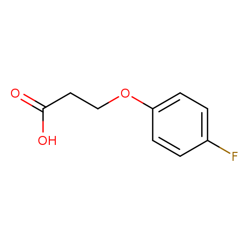 Propanoic acid, 3-(4-fluorophenoxy)-